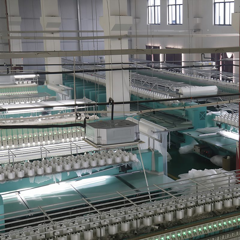 Embroidery fabrics production facility