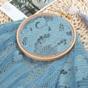 Factory OEM High Quality Embroidery 100% Nylon Luxury Chantilly Lace Fabric for Dress Wedding