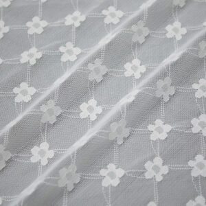 High Quality Elastic Lace Fabric Spandex / Nylon Flower Fabric for Wedding Fabric