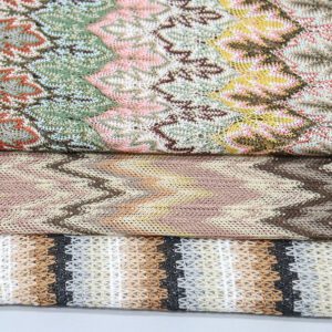 Fashion Designer Luxury Lace Fabric Geometry Lace Crochet Fabric for Garment