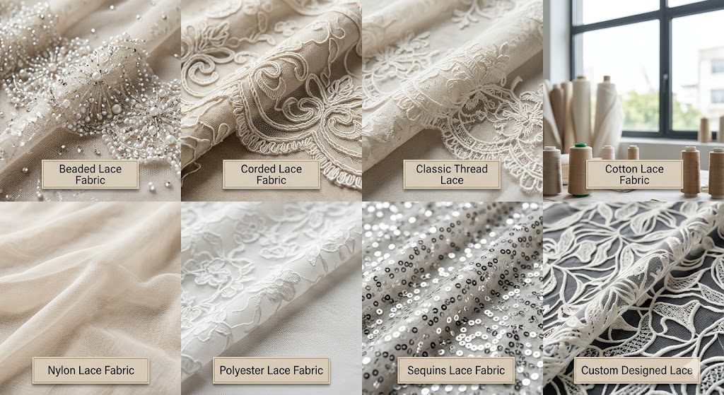 Types of Embroidery Fabric: A Complete Sourcing Guide for 2026 2 Essential Types of Embroidery & Lace Fabric