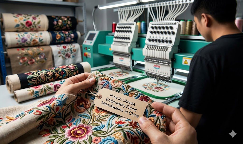 How to Choose Embroidery Fabric Manufacturer in China 