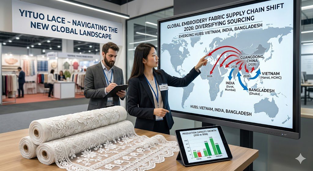 Global Embroidery Fabric Supply Chain Shift 2026