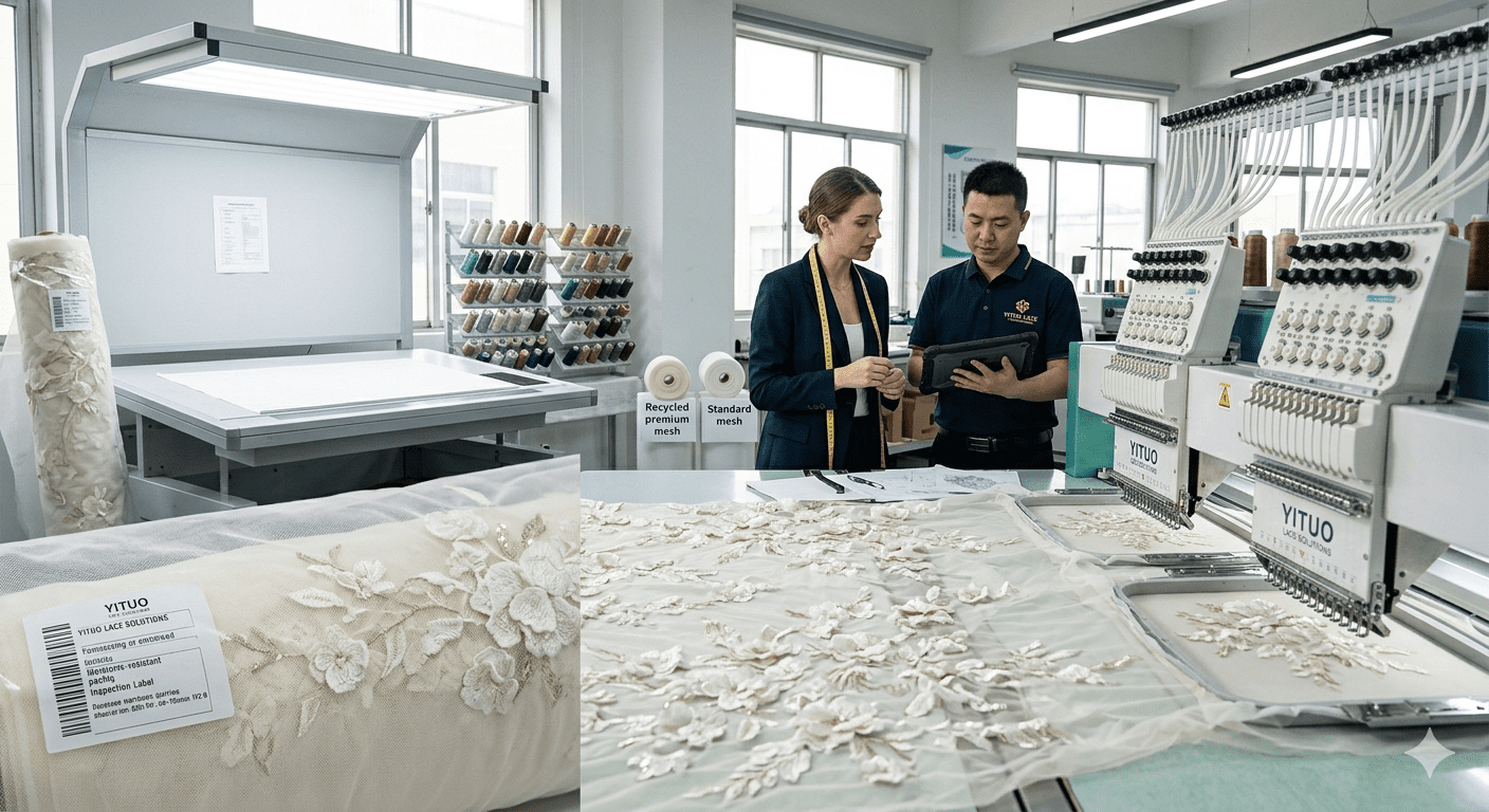 Case Study: Custom Embroidery Fabric for Brand