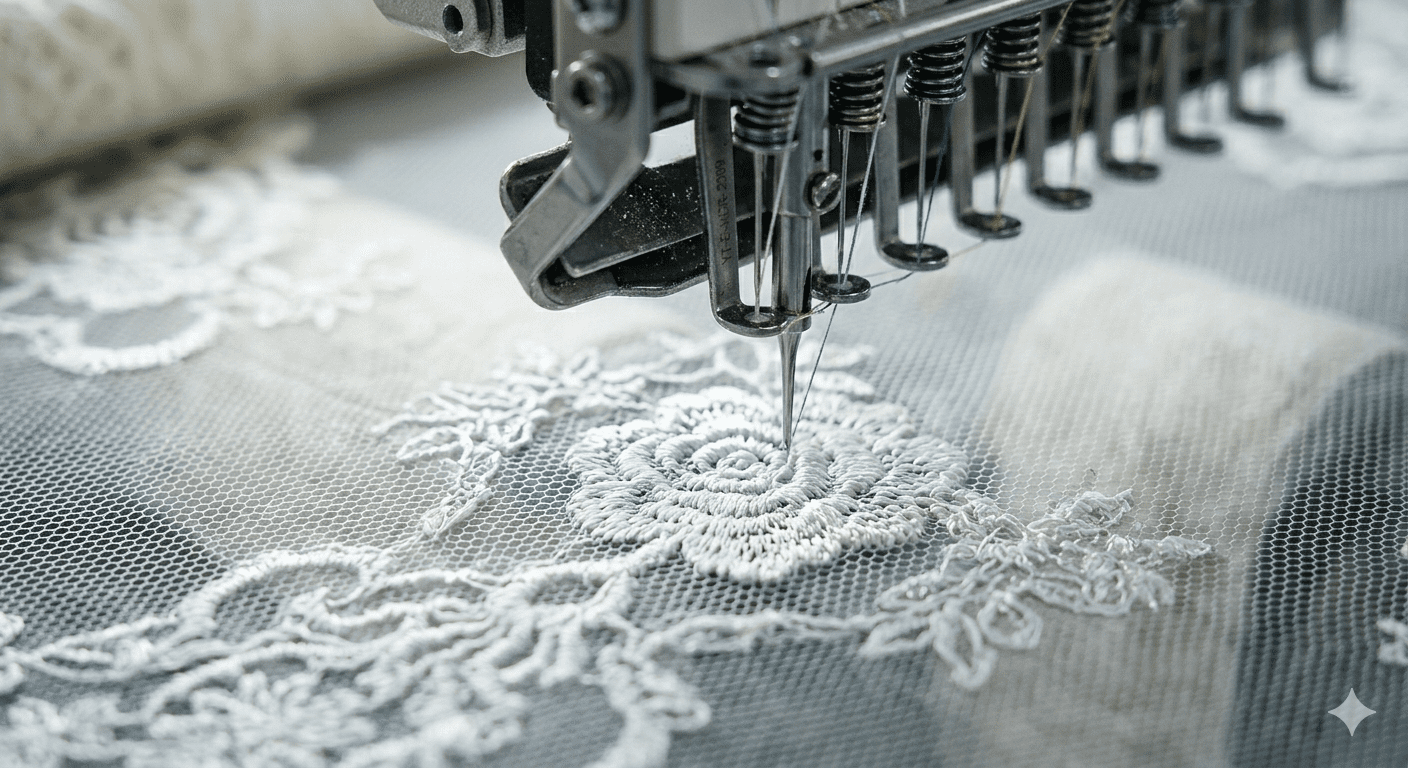 Wholesale Lace Fabric Factory Capabilities: The B2B Guide to Custom Embroidery Fabric