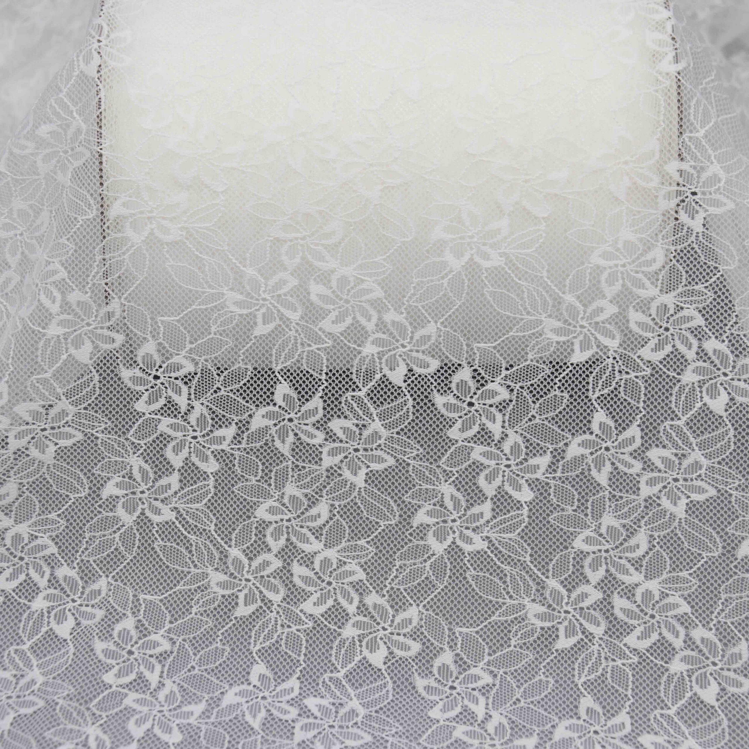 Premium White Vine Floral Lace Fabric | HC-8298 Couture Textile 8 Premium White Vine Floral Lace Fabric | HC-8298 Couture Textile