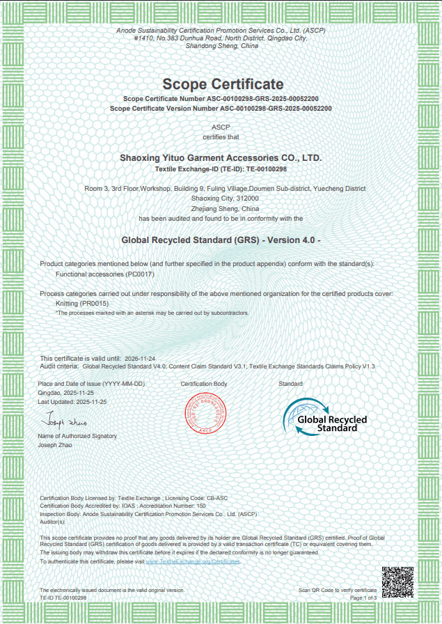 Embroidered Lace Fabric Guide: B2B Sourcing & Custom Production 7 GRS Scope Certificate