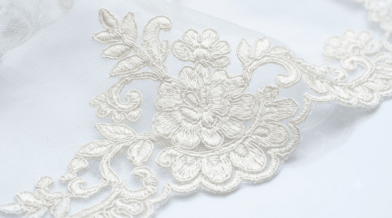 Embroidered Lace Fabric Guide: B2B Sourcing & Custom Production 1 Source premium embroidered lace fabric efficiently. This B2B guide covers custom manufacturing processes, quality control, and supply chain optimization.