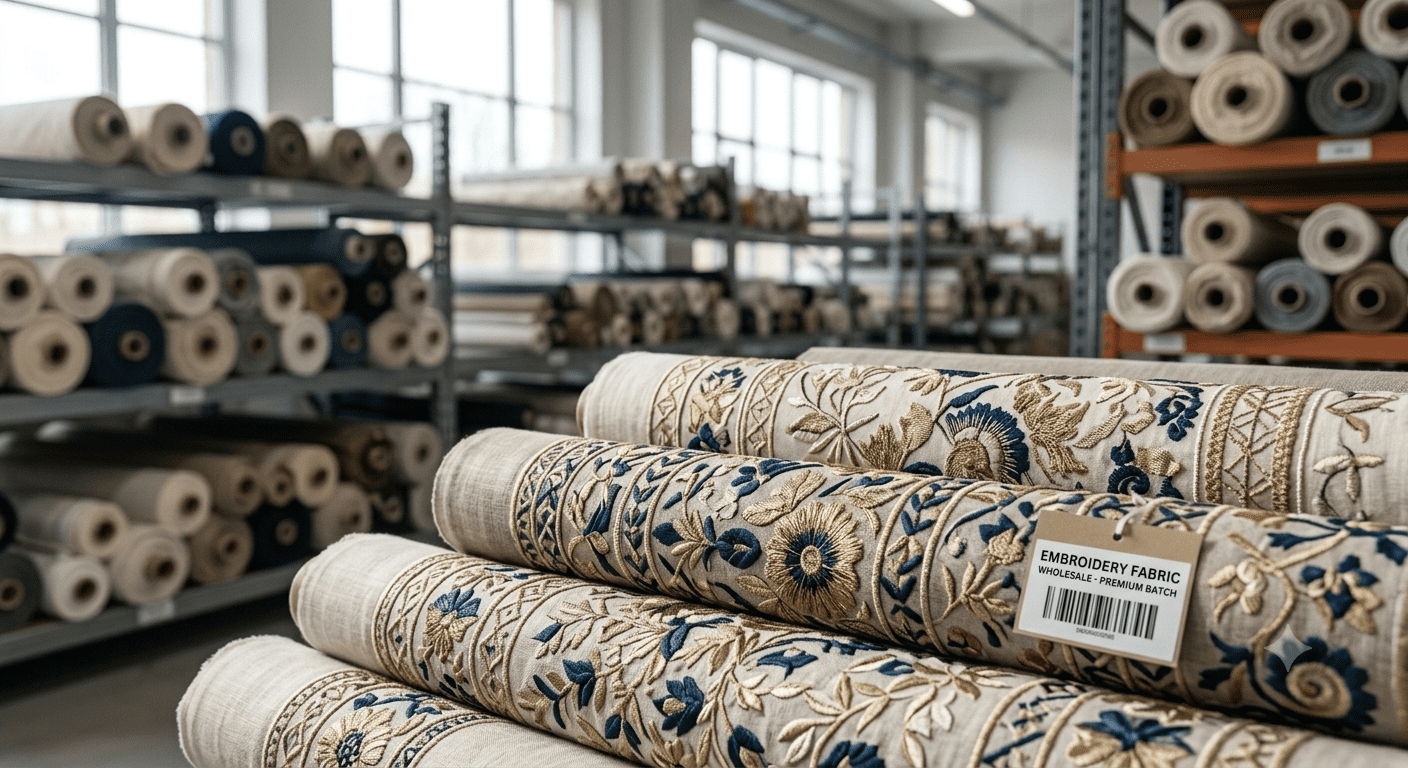 Embroidery Fabric Wholesale Questions: The Ultimate B2B Sourcing Guid