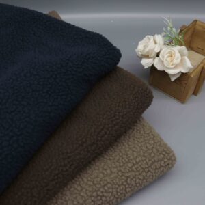 Polyester Sherpa Fleece Fabric | Ultra Warm Teddy Fleece