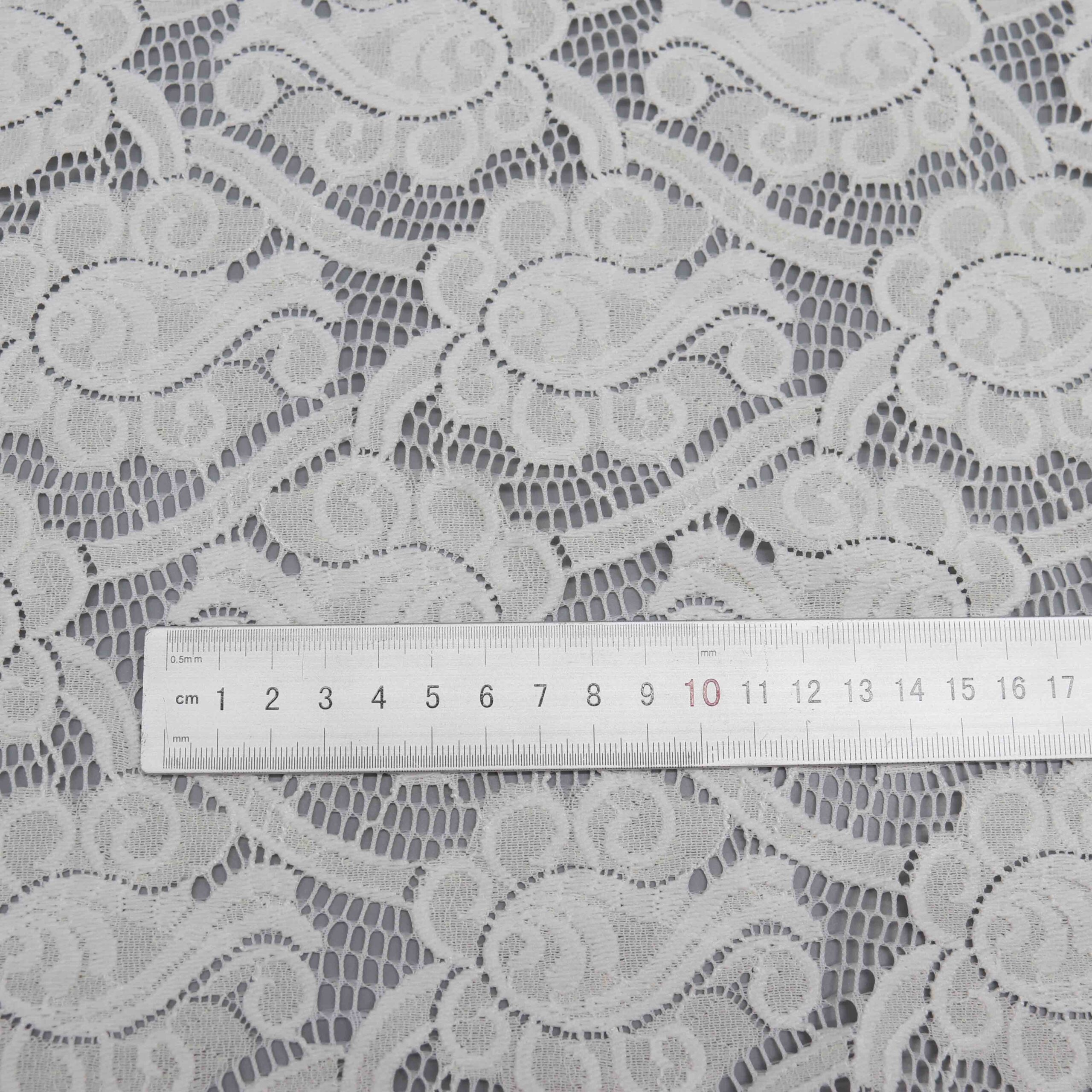 Off-White Paisley Floral Lace Fabric | Premium Wholesale 8 Off-White Paisley Floral Lace Fabric | Premium Wholesale