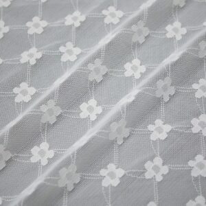 High Quality Elastic Lace Fabric Spandex / Nylon Flower Fabric for Wedding Fabric