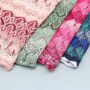 Hot Selling Stretch Color Changing Fabric Trendy Durable Net Fabric for Dress