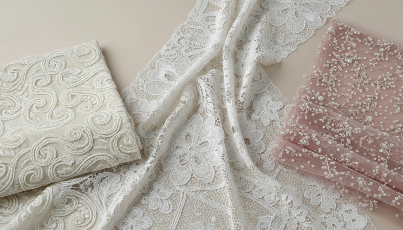 A Guide to High-End Embroidery Fabric Techniques: Schiffli, Cord, and Beyond 3 A Guide to High-End Embroidery Fabric Techniques: Schiffli, Cord, and Beyond