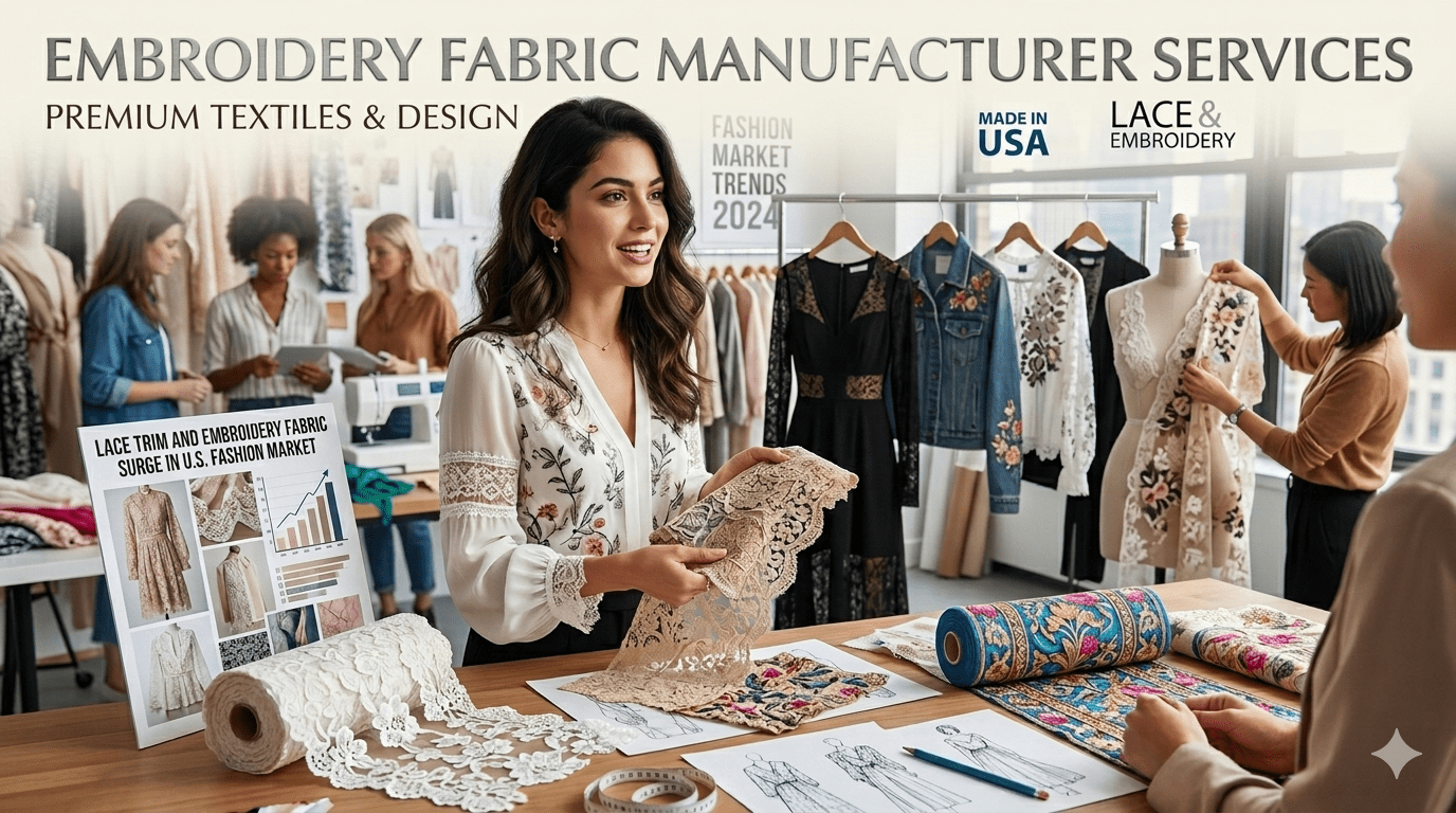 Embroidery Fabric Manufacturer 1 Embroidery Fabric Manufacturer Services