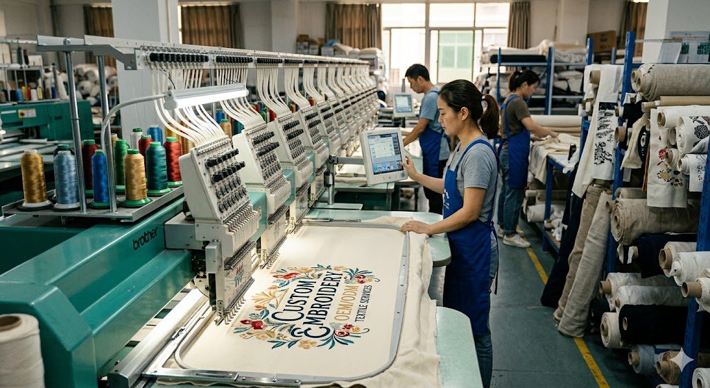 Custom Embroidery Fabric Factory | OEM/ODM Textile Services 1 Custom Embroidery Fabric Factory | OEM/ODM Textile Services