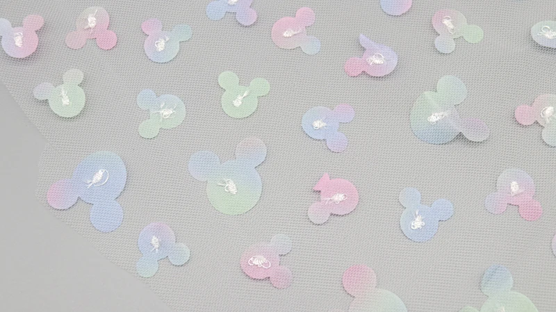 Custom Fancy 3d Lace Fabric Fashion Print Animal Net Lace Fabric for Dress
