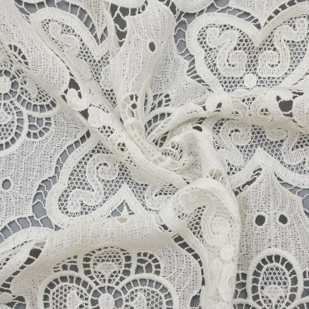 New Design Net 100% Cotton Sequin Water Soluble Guipure Lace Fabric Embroidery for Dress 11 New Design Net 100% Cotton Sequin Water Soluble Guipure Lace Fabric Embroidery for Dress