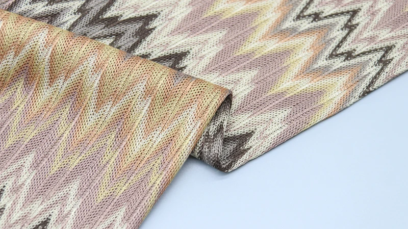 Fashion Designer Luxury Lace Fabric Geometry Lace Crochet Fabric for Garment