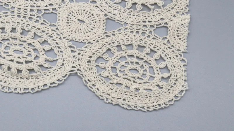 New Arrival Net Polyester Cotton Fabric Flower African Embroidery Guipure Lace Fabric for Dress