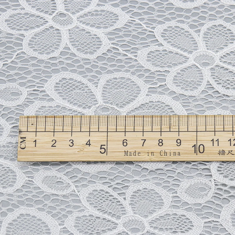 4-Way Stretch Breathable Nylon Spandex Lace Fabric 150cm Wide with 13cm Floral Print for Yoga Wear and Swimwear 11 ba86b064564adf9500a30528b97682c4