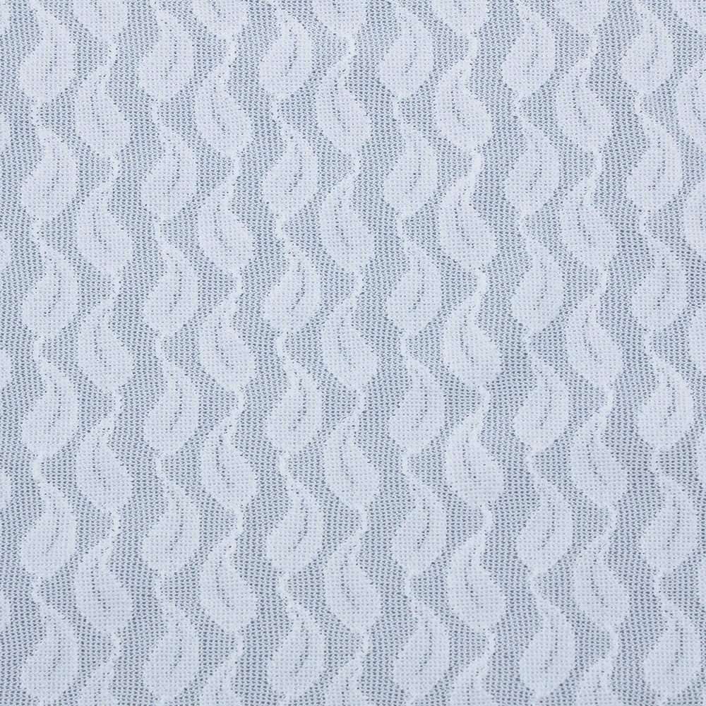 High Quality Tulle White Mesh Sheer Spandex Nylon Elastic Lace Fabric for Dress