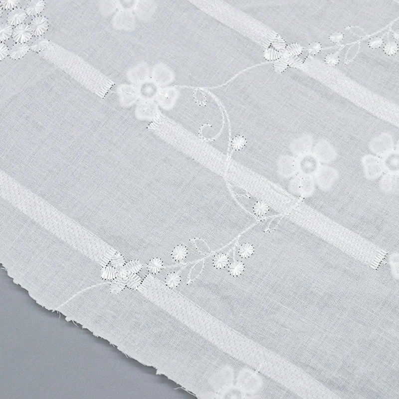 Best Selling 3d Embroidery Fabric Milk Fiber Lace Bridal Fabric for Wedding Dress
