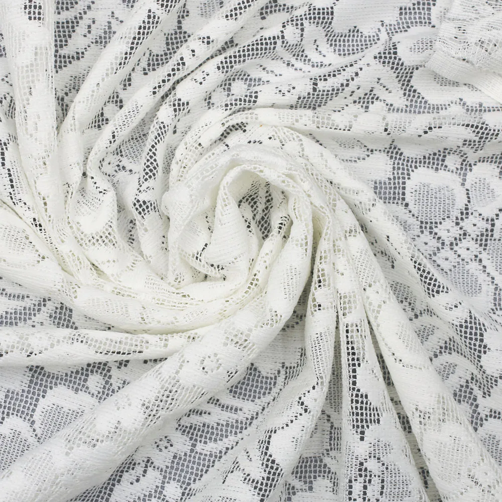 Wholesale Luxury 100% Polyester Soft Tulle Floral French Lace Fabric for Dress 11 Wholesale Luxury 100% Polyester Soft Tulle Floral French Lace Fabric for Dress